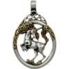 Golden Mane Unicorn Necklace -Chic Jewelry Store 090 AM09