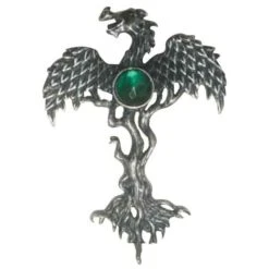 Gemmed Dragon Tree Necklace