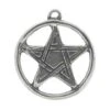 Filled Star Pentagram Necklace -Chic Jewelry Store 090 HWP75