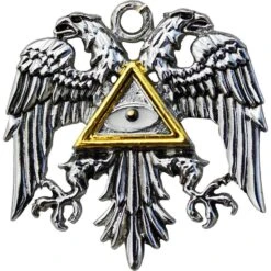 Byzantine Eagle Templar Necklace
