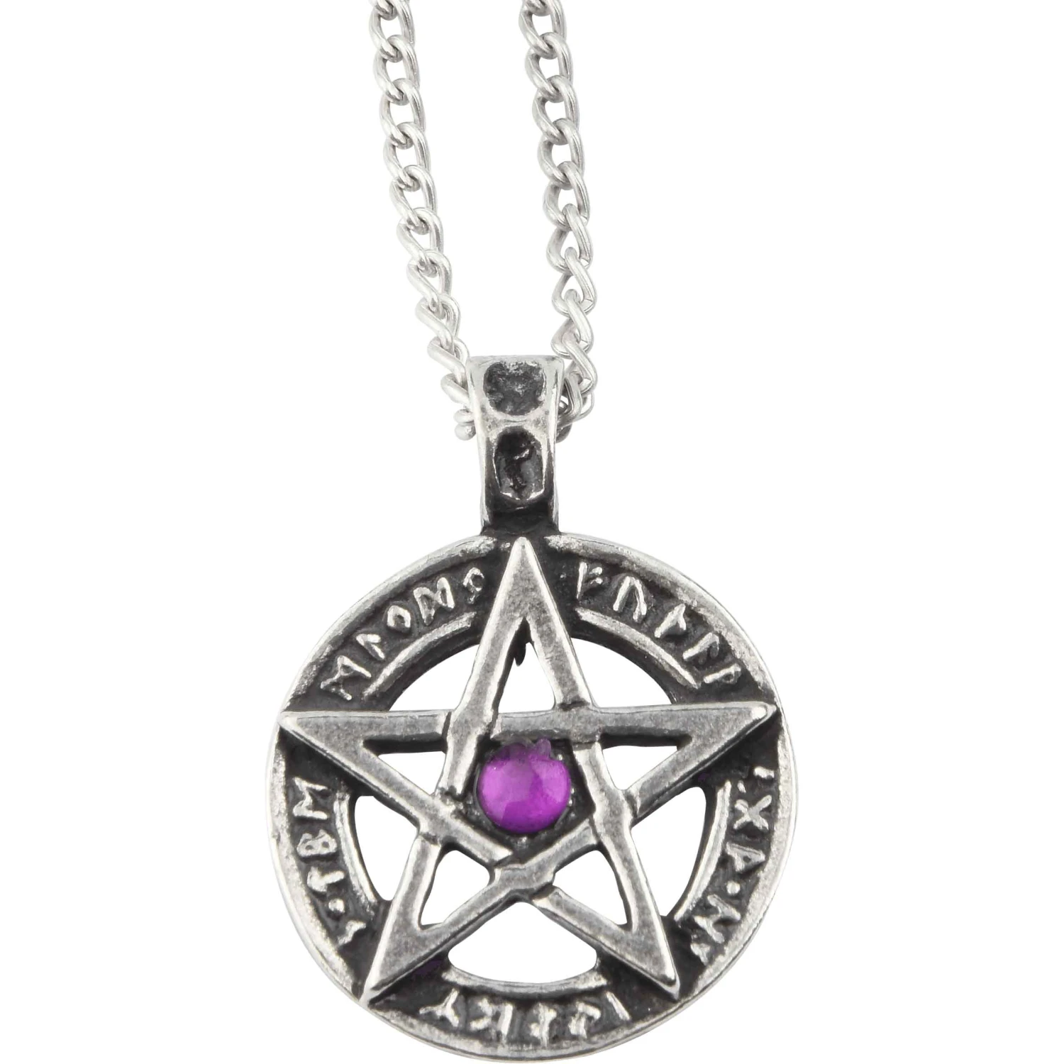 Runic Pentagram Necklace 3 Runic Pentagram Necklace