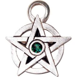 Jeweled Pentagram Necklace