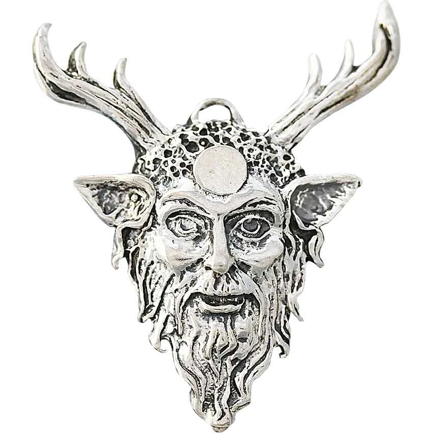 Head Of Cernunnous Necklace 3 Head Of Cernunnous Necklace