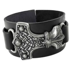 Thunderhammer Leather Bracelet
