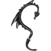 The Black Dragon’s Lure Stud -Chic Jewelry Store AG E274 B 2