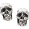 Mortuarium Skull Stud Earrings -Chic Jewelry Store AG E342
