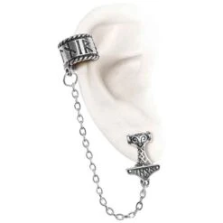 Thor Donner Chained Earring -Chic Jewelry Store AG E381 3