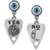 Ouija Planchette Earrings -Chic Jewelry Store AG E396