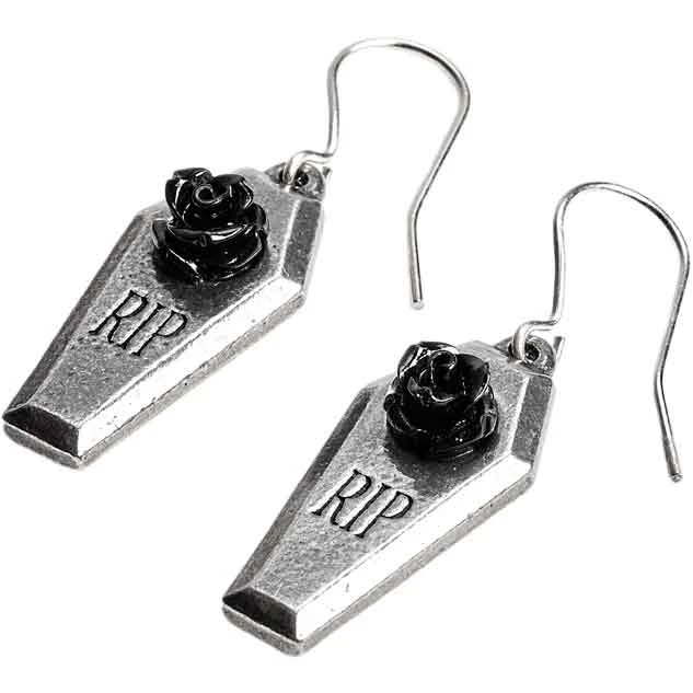 RIP Rose Earrings 3 RIP Rose Earrings - Image 2