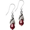 Red Empyrean Tear Earrings