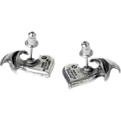 Black Soul Stud Earrings -Chic Jewelry Store AG E444 3