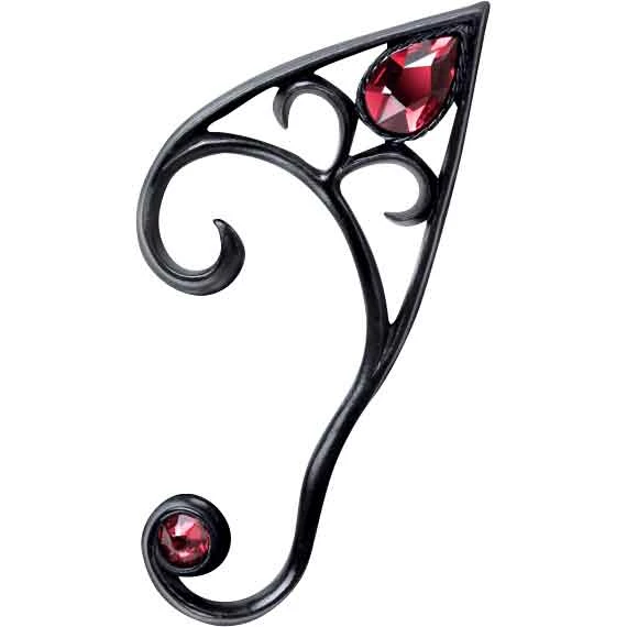 Black Elvyn Ear Wraps 4 Black Elvyn Ear Wraps - Image 2