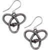 Eve’s Triquetra Dropper Earrings -Chic Jewelry Store AG E460