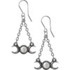 Wiccan Moon Earrings -Chic Jewelry Store AG E474