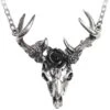 White Hart, Black Rose Necklace -Chic Jewelry Store AG P807