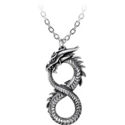 Infinity Dragon Necklace
