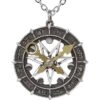 Astro-lunial Compass Necklace 2 Astro-lunial Compass Necklace -Chic Jewelry Store AG P935