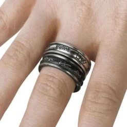 Demon Black And Angel White Ring -Chic Jewelry Store AG R212 5