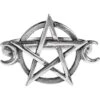 Triple Goddess Pentacle Ring -Chic Jewelry Store AG R234