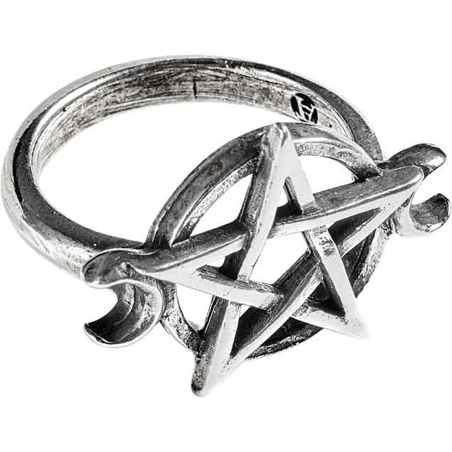 Triple Goddess Pentacle Ring 4 Triple Goddess Pentacle Ring - Image 2