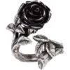 Wild Black Rose Ring -Chic Jewelry Store AG R241