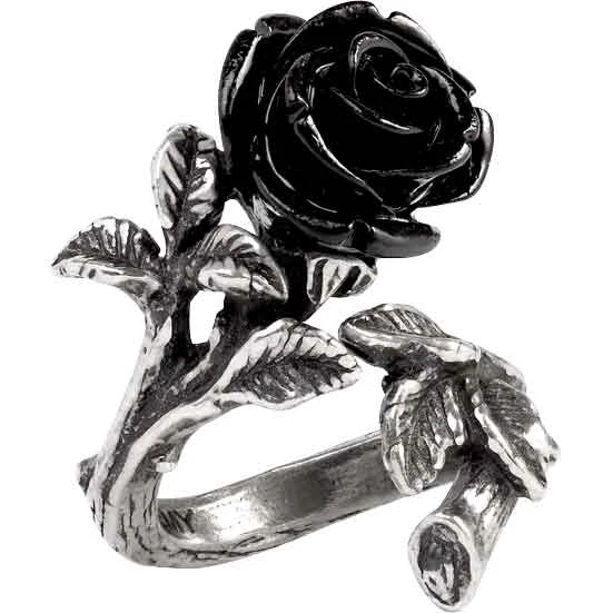 Wild Black Rose Ring 4 Wild Black Rose Ring - Image 2