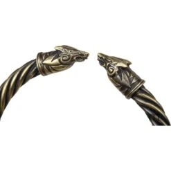 Viking Wolf Head Bracelet -Chic Jewelry Store AH 4253 2 1
