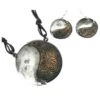 Silver And Copper Yin Yang Jewelry Set