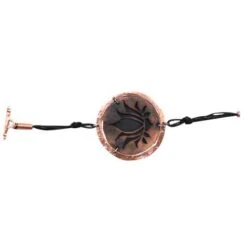 Copper Lotus Bracelet