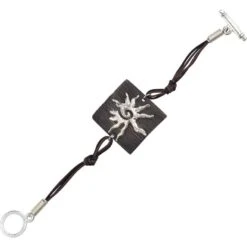 Silver And Copper Sun Bracelet