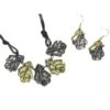 Oak Leaf Jewelry Set -Chic Jewelry Store AJ 0279