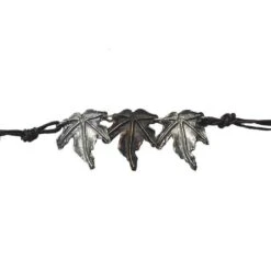 Silver And Copper Maple Bracelet