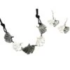 Silver Ginkgo Jewelry Set -Chic Jewelry Store AJ 0302