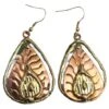 Teardrop Leaf Earrings -Chic Jewelry Store AJ 0387