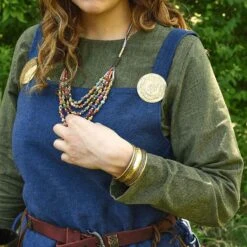 Cloth Beaded Layered Norse Necklace -Chic Jewelry Store AJ 0704 3