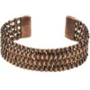 Woven Copper Cuff Bracelet 2 Woven Copper Cuff Bracelet -Chic Jewelry Store AJ 0717