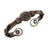 Copper Spiral Medieval Bracelet 2 Copper Spiral Medieval Bracelet -Chic Jewelry Store AJ 0873