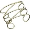 Golden Crossed Loops Medieval Bracelet -Chic Jewelry Store AJ 0876