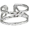 Silver Plated Cuff Ring -Chic Jewelry Store AJ 0930