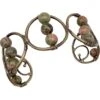 Unakite Circle Medieval Cuff Bracelet -Chic Jewelry Store AJ 0957