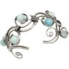 Spiral Amazonite Fantasy Cuff Bracelet -Chic Jewelry Store AJ 0959