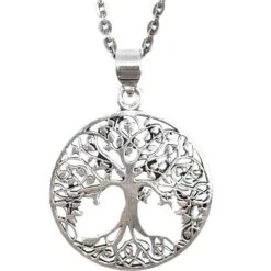 Silver Tree Of Life Necklace