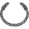 Large Odins Raven Viking Bracelet – Pewter 2 Large Odins Raven Viking Bracelet – Pewter -Chic Jewelry Store AS ABLET004