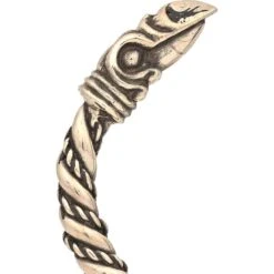 Large Odins Raven Viking Bracelet – Bronze -Chic Jewelry Store AS ABLET004 BRZ 3