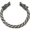 Large Viking Wolf Bracelet – Pewter -Chic Jewelry Store AS ABLET006