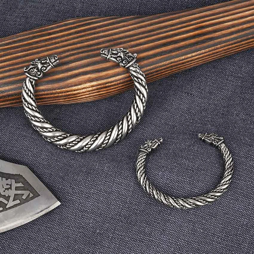 Large Sleipnir Viking Bracelet – Pewter 12 Large Sleipnir Viking Bracelet – Pewter - Image 10