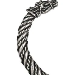 Small Sleipnir Viking Bracelet – Pewter 13 Small Sleipnir Viking Bracelet – Pewter -Chic Jewelry Store AS ABLET019 3