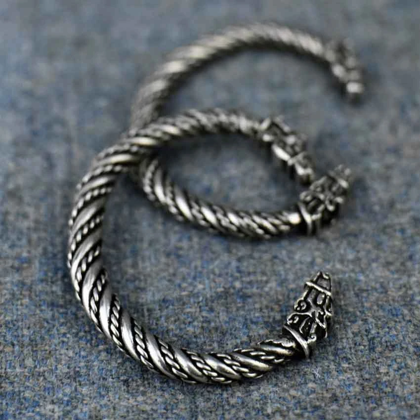 Small Sleipnir Viking Bracelet – Pewter 7 Small Sleipnir Viking Bracelet – Pewter - Image 5