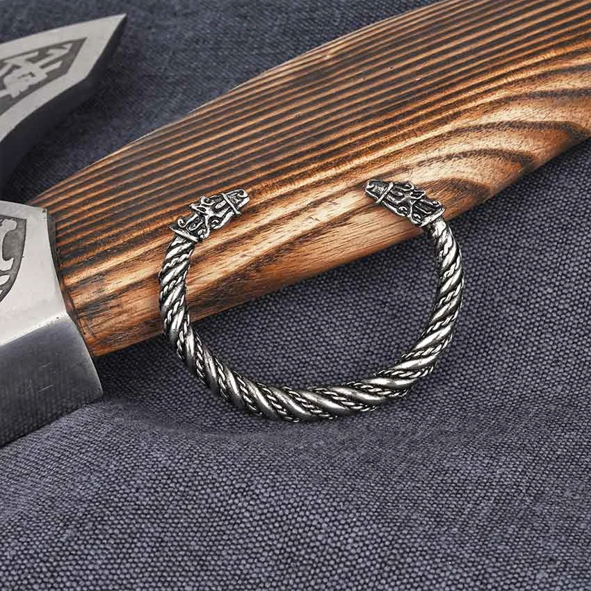 Small Sleipnir Viking Bracelet – Pewter 10 Small Sleipnir Viking Bracelet – Pewter - Image 8