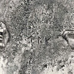 Medium York Disc Viking Brooch – Pewter -Chic Jewelry Store AS ABR002 3